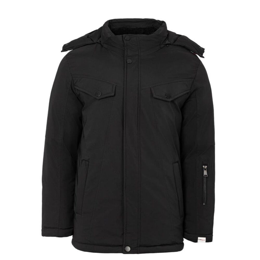 Lee Cooper Mens  Puffer Jacket / Black